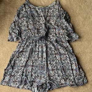 Cute Charlotte Russe Paisley Romper